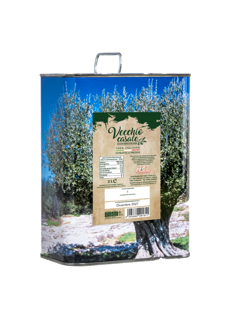 Olio d'Oliva, extravergine, in latta, 2L