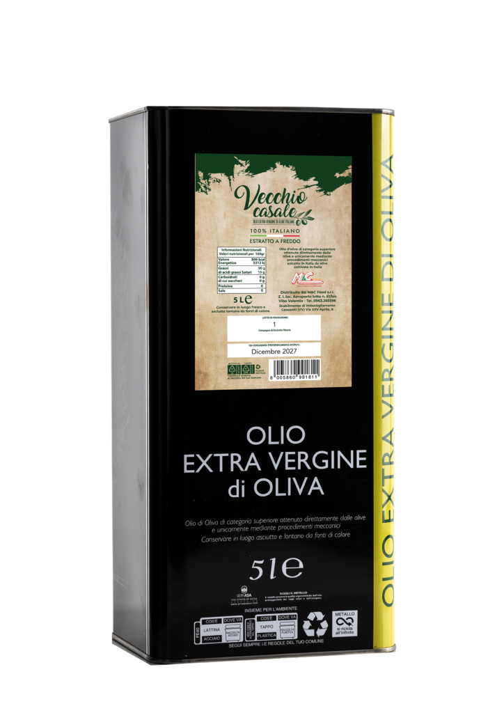 Olio d'Oliva, extravergine, in latta, 5L