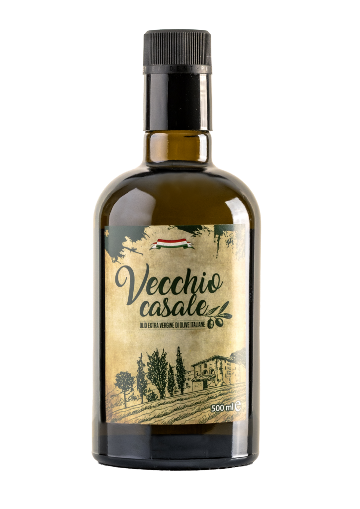 Olio d'Oliva, extravergine, in vetro, 500ml